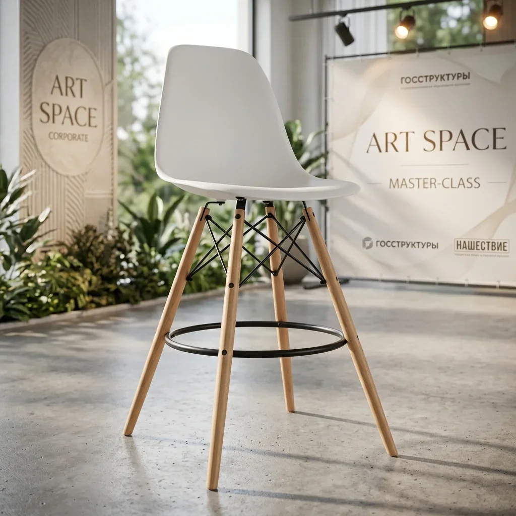 Аренда барного стула Eames в Сочи — прокат мебели ART SPACE