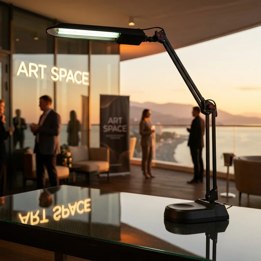 Аренда Черная настольная лампа Сочи в ART SPACE