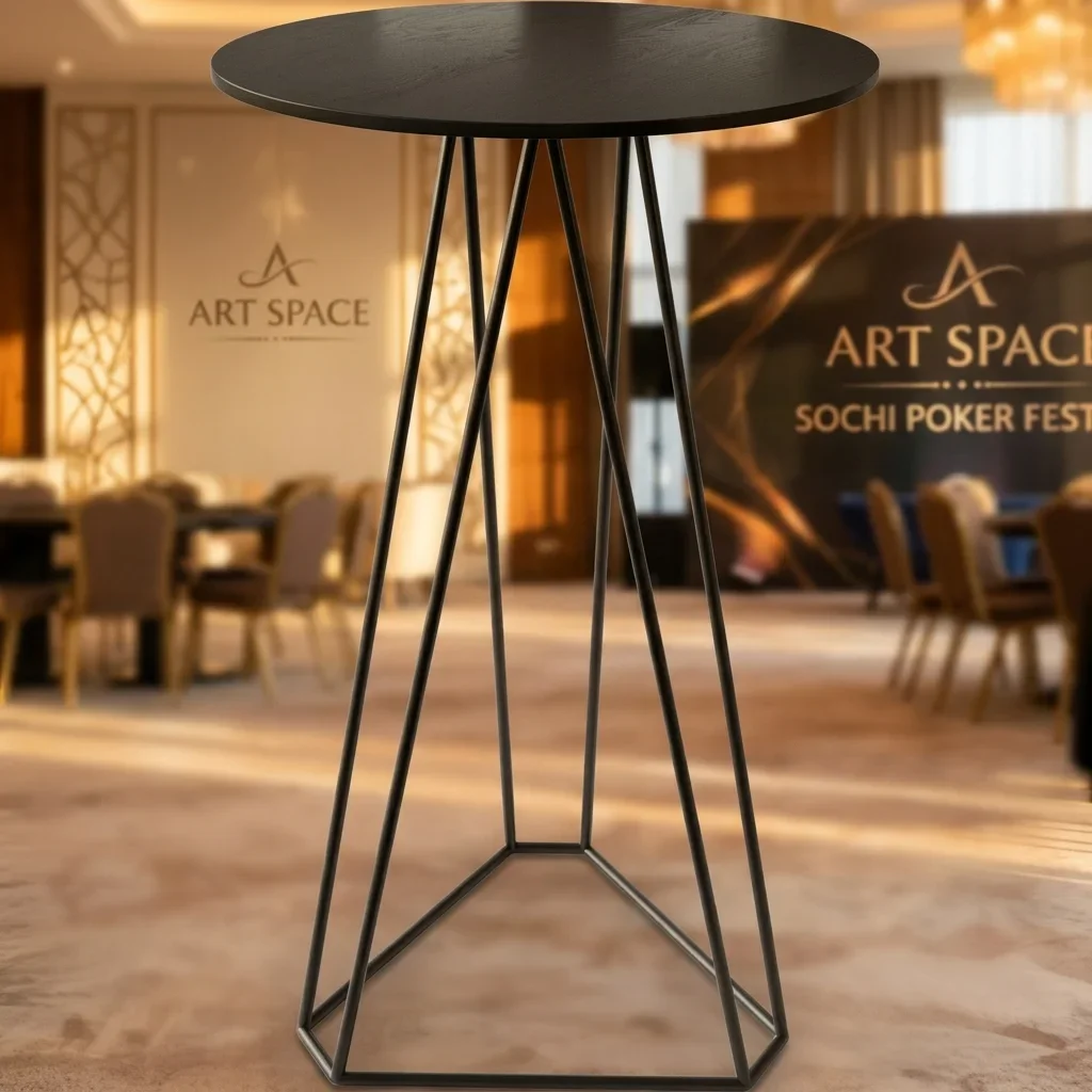 Аренда Черный барный стол в Сочи в Radisson Blu
