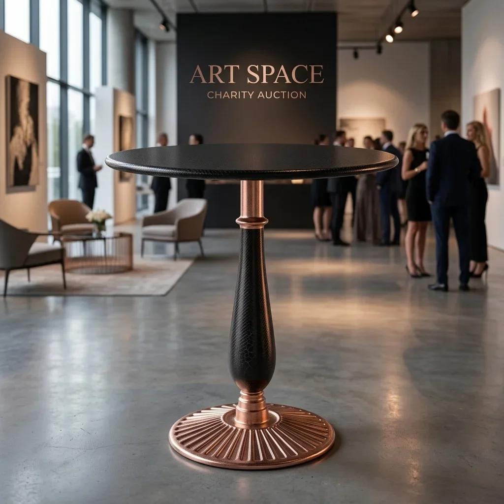 Аренда Черный стол Бистро Сочи — ART SPACE