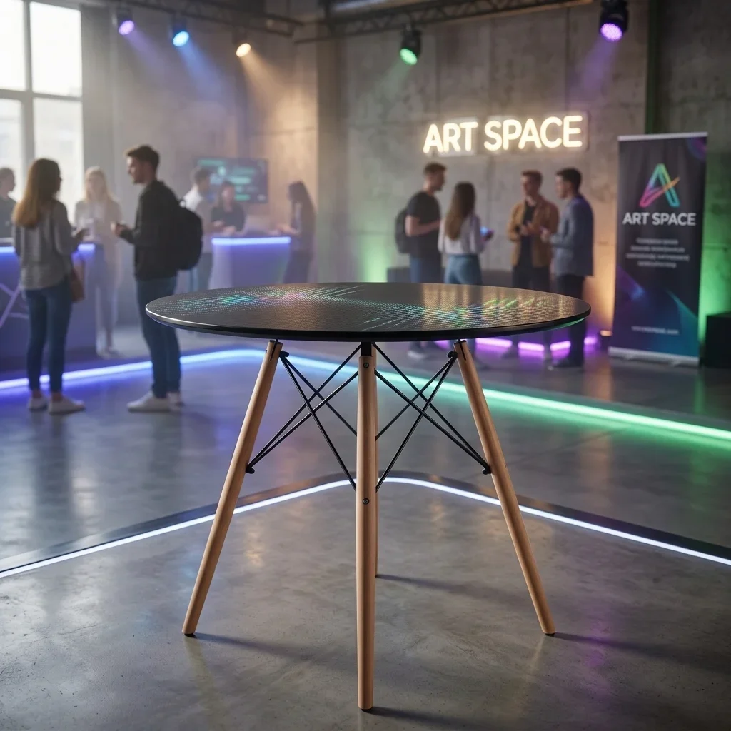 Аренда Черный стол Eames Wood Сочи