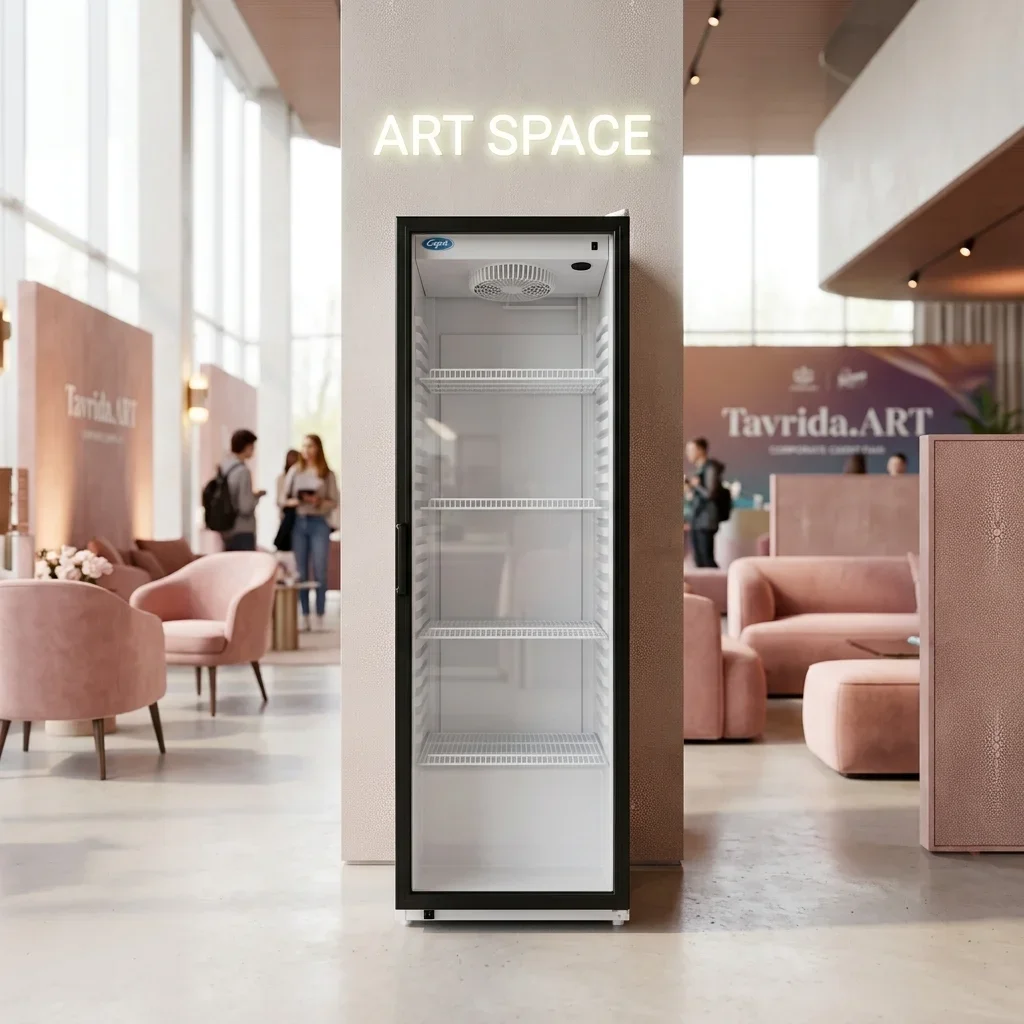 Аренда холодильника со стеклянной дверцей в Сочи от ART SPACE