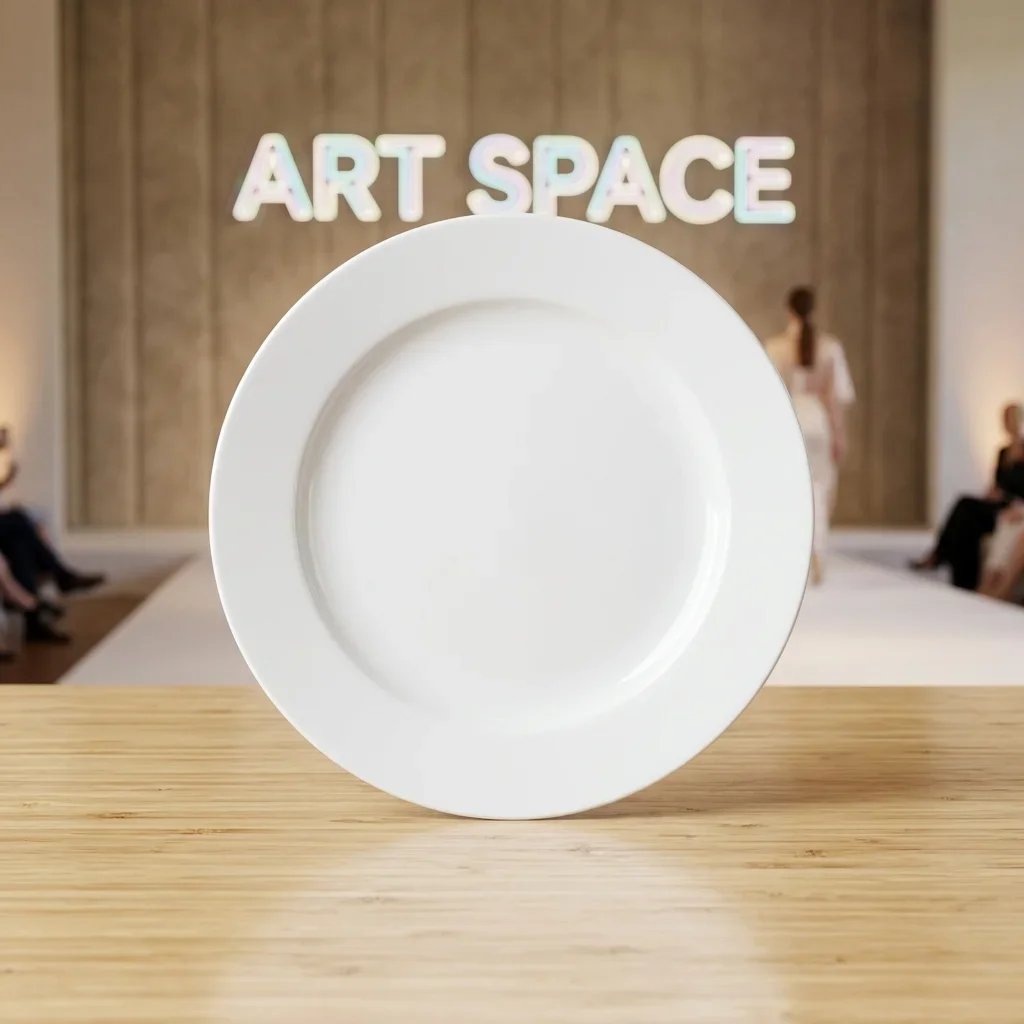 Аренда круглой десертной тарелки в Сочи | ART SPACE