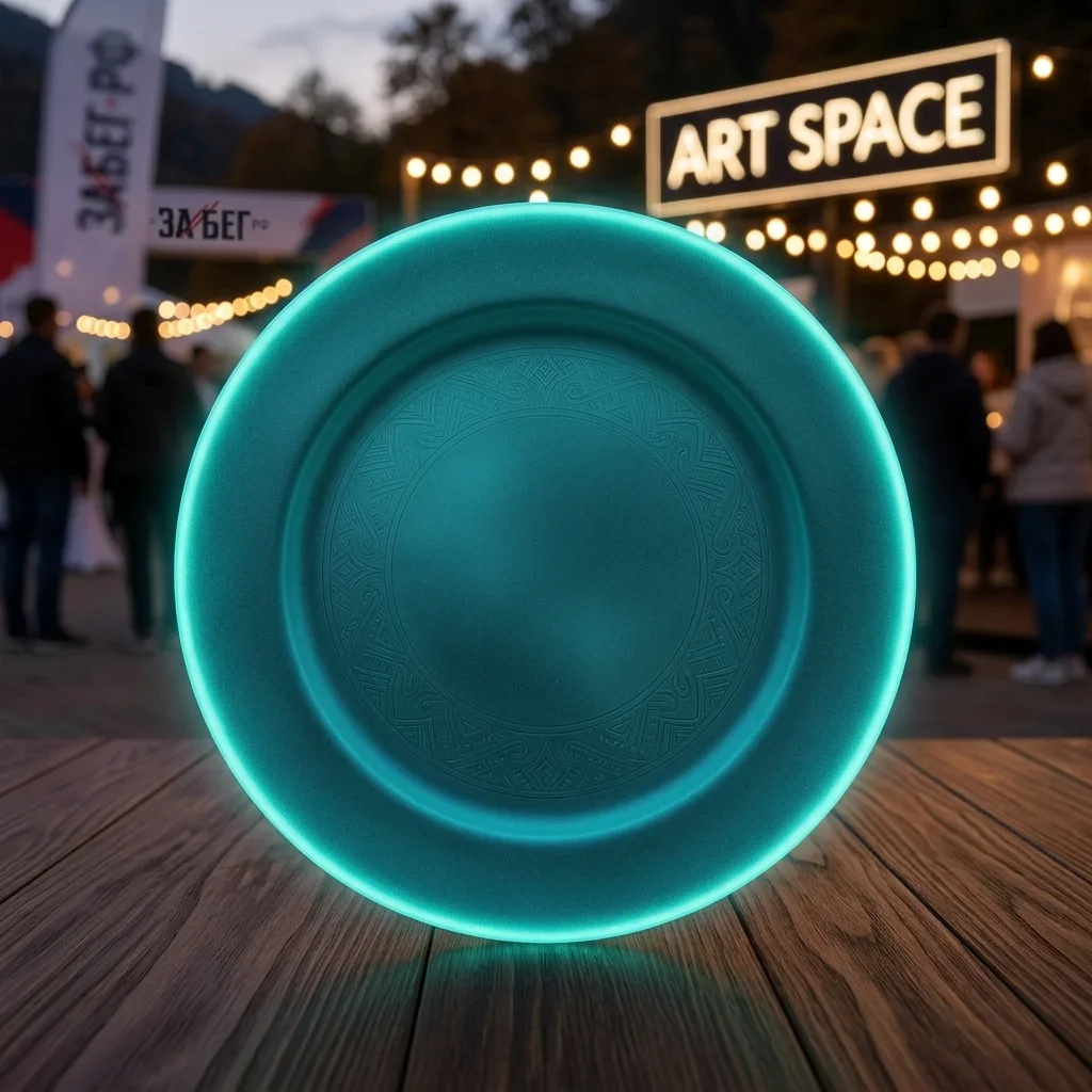 Аренда круглой подстановочной тарелки 30 см в Сочи | ART SPACE