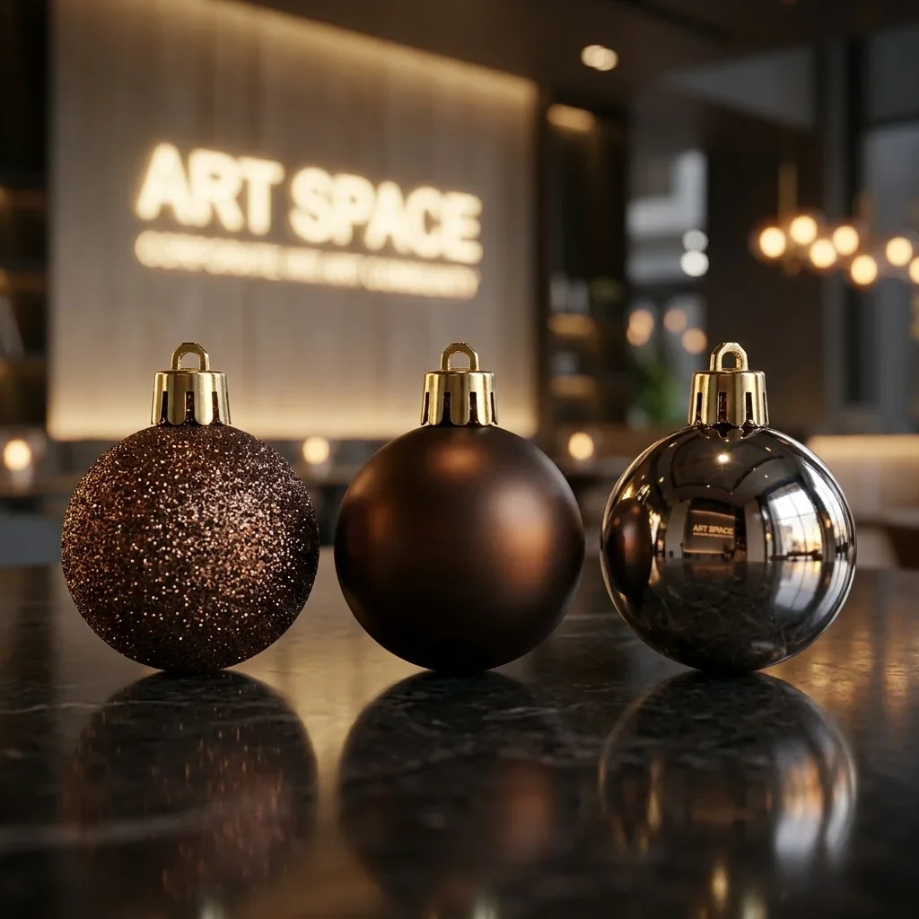 Аренда Набор из 10 ёлочных игрушек Сочи ART SPACE