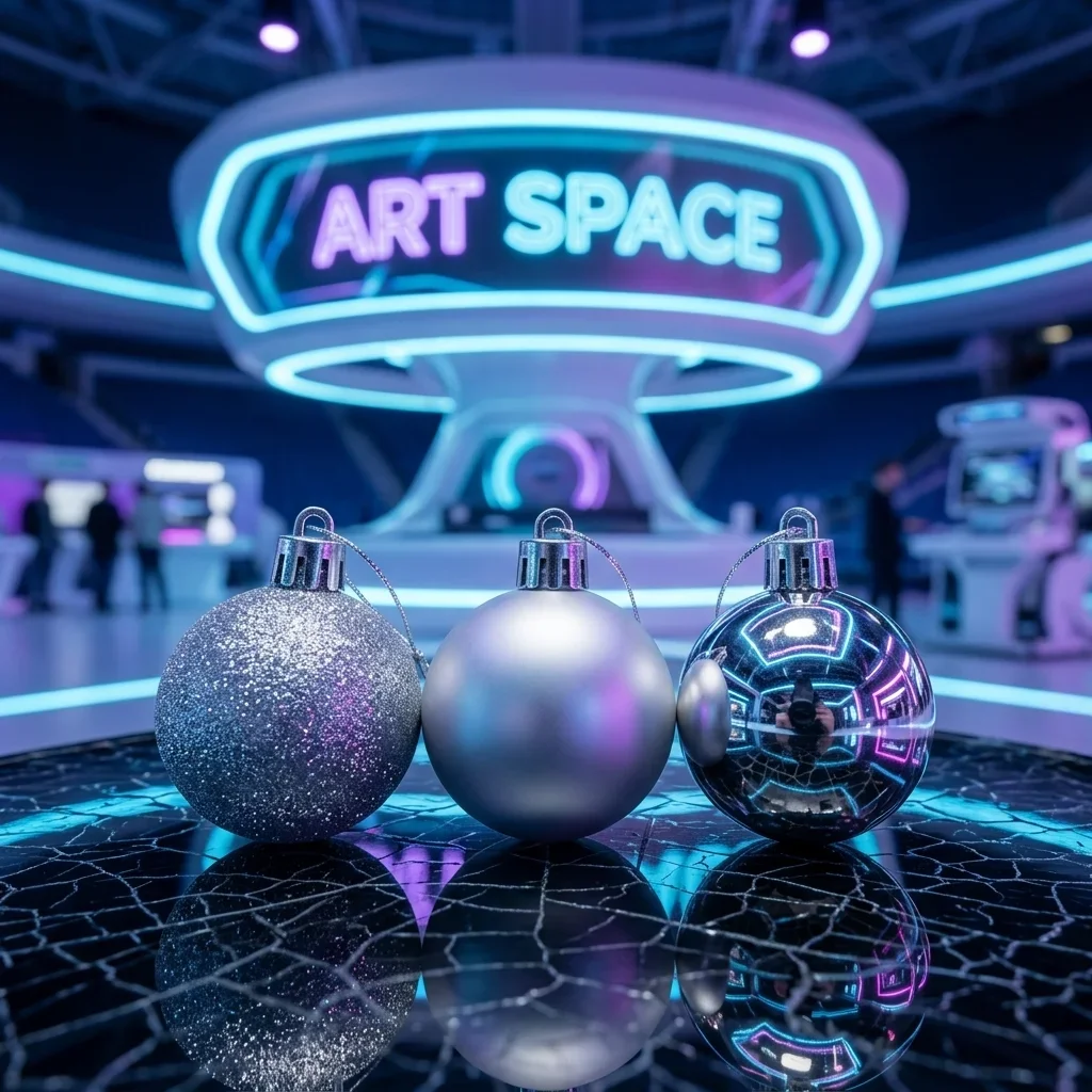 Аренда Набор из 10 ёлочных игрушек Сочи — ART SPACE