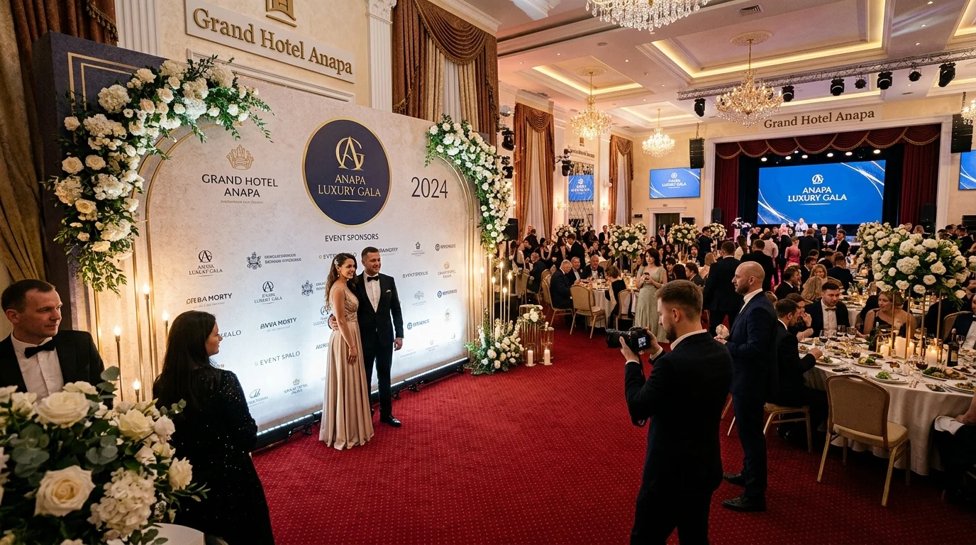 Аренда press-wall для банкета в Анапе: идеальное решение для вашего события от ART SPACE