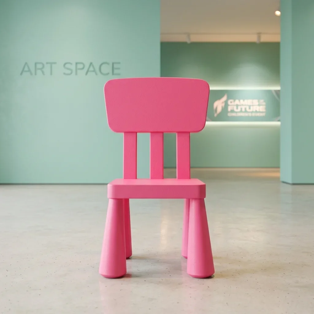 Аренда Розовый детский стульчик Mammut Сочи в ART SPACE
