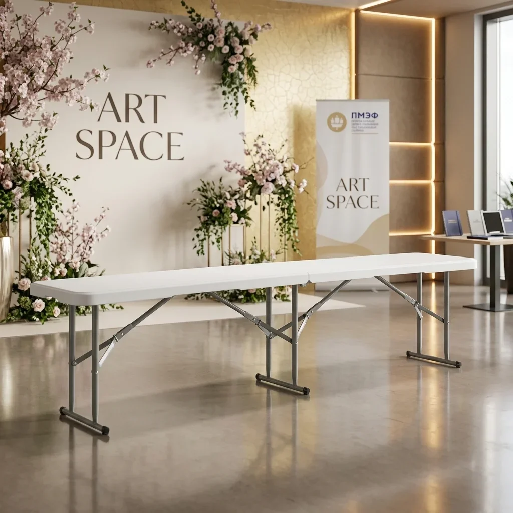 Аренда складной скамьи в Сочи: прокат мебели в ART SPACE