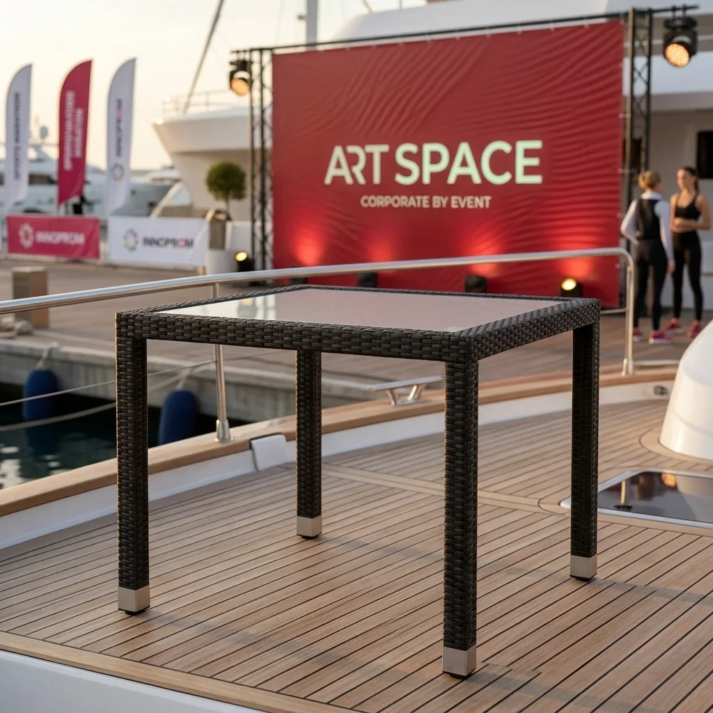 Аренда Стол из ротанга Сочи в ART SPACE