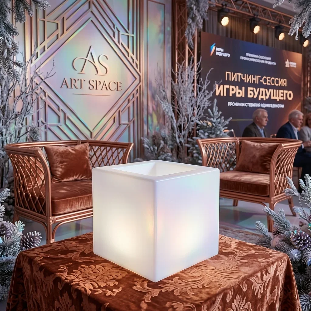 Аренда Светодиодный LED куб с нишей 40x40 Сочи
