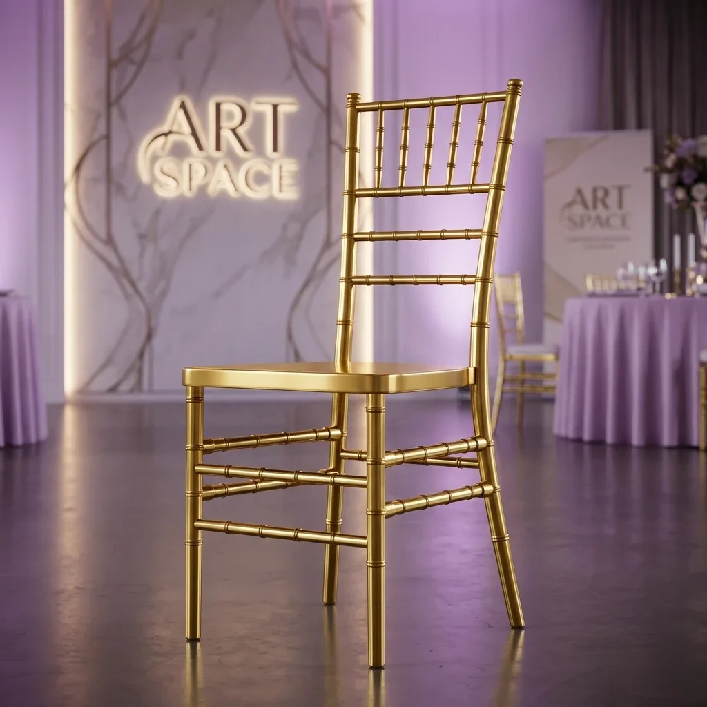 Аренда Золотой стул Кьявари в Сочи | ART SPACE