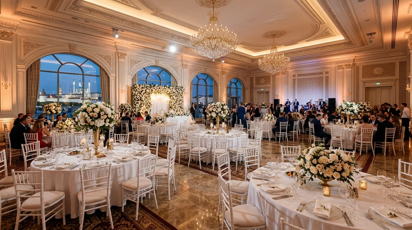 Прокат свадебного декора недорого в Казани: стильные решения для вашего торжества от ART SPACE