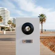 Аренда Заглушка пластиковая под отверстие черная на пляже «Мандарин» — ART SPACE