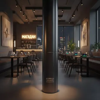 Аренда Колонны Barcelona 80 см в ресторане «Магадан» — ART SPACE
