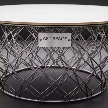Аренда Столик металлический кофейный Animesh в ледовой арене «Шайба» — ART SPACE