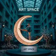 Аренда Гимнастка на луне в Mövenpick Hotel — ART SPACE