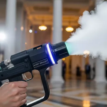 Аренда Крио пистолет MYJ J LED CO2 Gun с подсветкой в этно-парке «Моя Россия» — ART SPACE