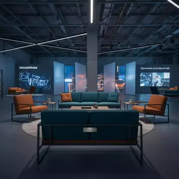 Аренда Комплект лаунж мебели Gio в Керлинговом центре «Ледяной куб» — ART SPACE