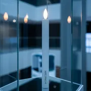 Аренда Свеча LED длинная белая 1,8х28 см в отеле «Звездный» — ART SPACE