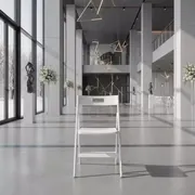 Аренда Стул складной Джеф белый в МФК «Горный» — ART SPACE
