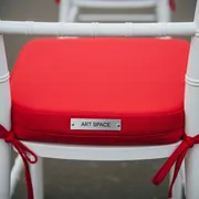 Аренда Подушка для стула Кьявари красная 2 см в лофте «Студия 21» — ART SPACE