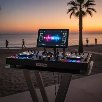 Аренда Студийный проигрыватель Pioneer DJM 2000 NEXUS на пляже «Ривьера» — ART SPACE