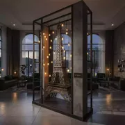 Аренда Фотозона вечер в Париже в Radisson Collection Paradise — ART SPACE