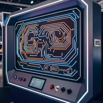 Аренда Электрифицированный стенд схемы цепей тепловоза 2ТЭ116У в VK Stadium Sirius — ART SPACE