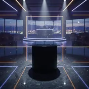 Столы журнальные GLASS TOKIO черные