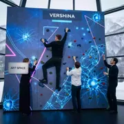 Аренда Скалодром интерактивный Вершина в этно-парке «Моя Россия» — ART SPACE