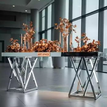 Аренда Стойки свадебные на столы гостей в Novotel Resort — ART SPACE
