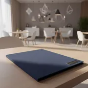 Аренда Термообложки картонные под ткань Ibico А4 8 мм синие в Imeretinskiy Hotel — ART SPACE