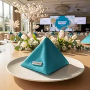 Аренда Салфетка 400х400 габардин бирюзовый в отеле Radisson Lazurnaya — ART SPACE