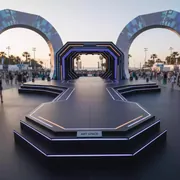 Аренда Подиум 8х6 м для показов в Grand Karat Sochi — ART SPACE