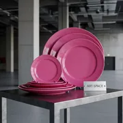 Аренда Сет тарелок декоративных Пинк в VK Stadium Sirius — ART SPACE