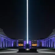 Аренда Прожектор зенитный Space Cannon 7000 в усадьбе Голицына — ART SPACE