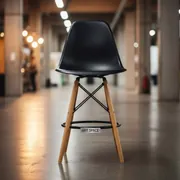 Аренда Стул барный дизайнерский Eames стиль DSW black в санатории «Октябрьский» — ART SPACE