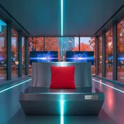 Аренда Подушка Gurli красный в МФК «Горный» — ART SPACE