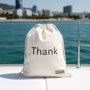 Аренда Мешок холщовый белый Foster Thank S на парусной регате (Сочи) — ART SPACE