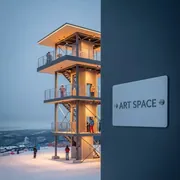 Аренда Скалодром смотровая башня в ОКЦ «Галактика» — ART SPACE