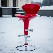 Аренда Барный стул красный Bombo Red в Маринс Парк Отеле — ART SPACE