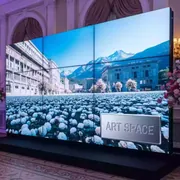 Аренда Видеостена 3х3 46 Samsung VM46R U стык 3,5 мм 500 Кд м² в Гранд Отель Поляна — ART SPACE