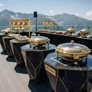 Аренда Оборудование для кейтеринга на площадке Rosa Peak (2320м) — ART SPACE