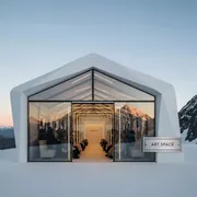 Аренда Шатры для VK Fest на площадке Rosa Peak (2320м) — ART SPACE