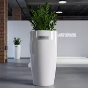 Аренда Кашпо Prosperplast Tubus Slim 8 4 л белое в лофте «Студия 21» — ART SPACE