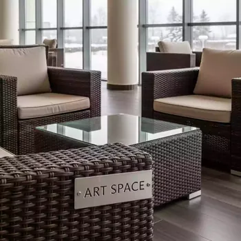 Аренда Комплект дачной мебели T605SWT A2001B W53 brown 4Pcs в отеле Radisson Lazurnaya — ART SPACE