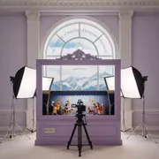 Аренда Мультстудия сиреневая для кукольной анимации профессиональная версия на курорте «Газпром» (Альпика) — ART SPACE