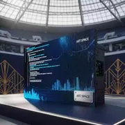 Аренда Светодиодный экран серии M Plus 4х3 м на арене «Фишт» — ART SPACE