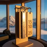 Аренда Номерки гардеробные из фанеры на площадке Rosa Peak (2320м) — ART SPACE
